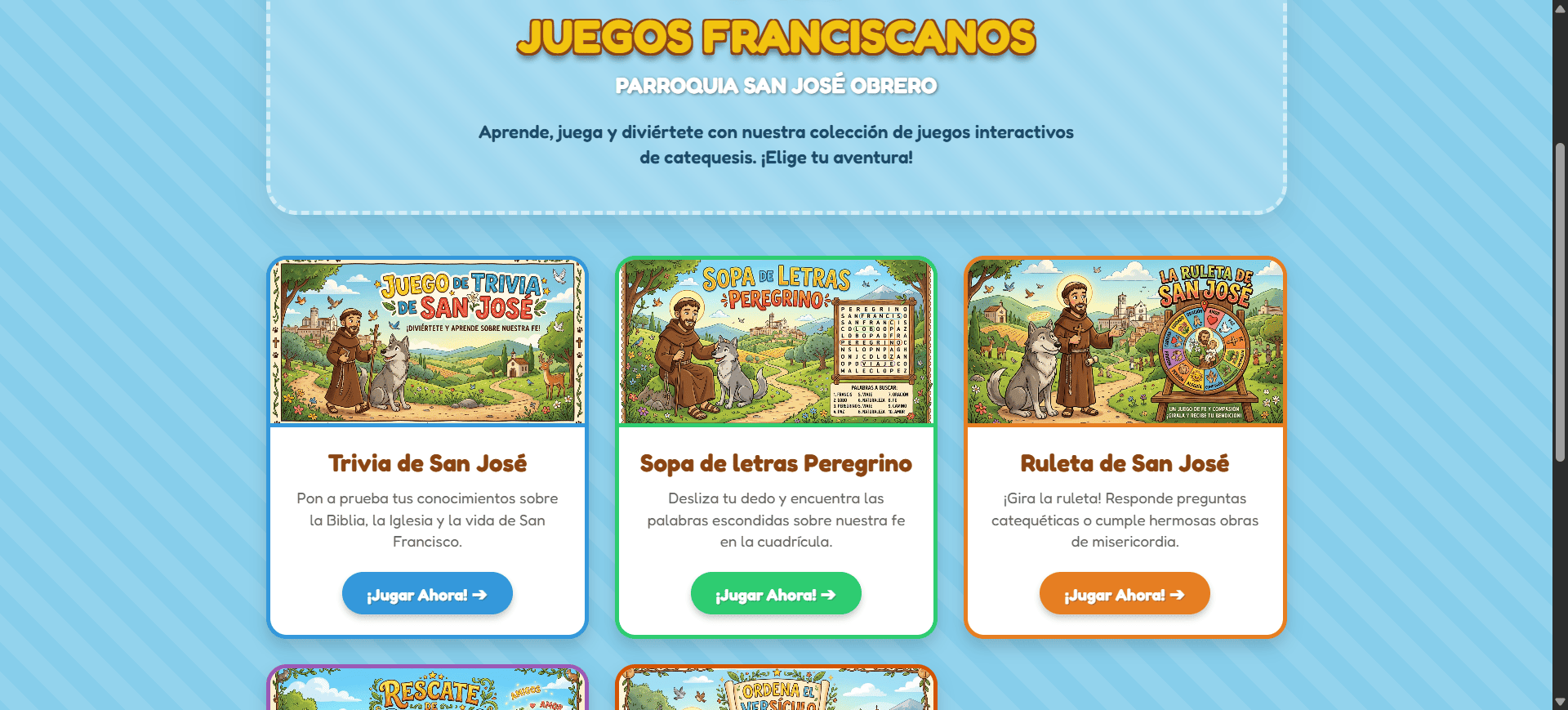 Juegos Franciscanos San José Obrero